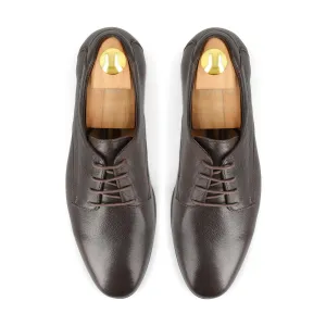 Sleek Leather Debies - Brown