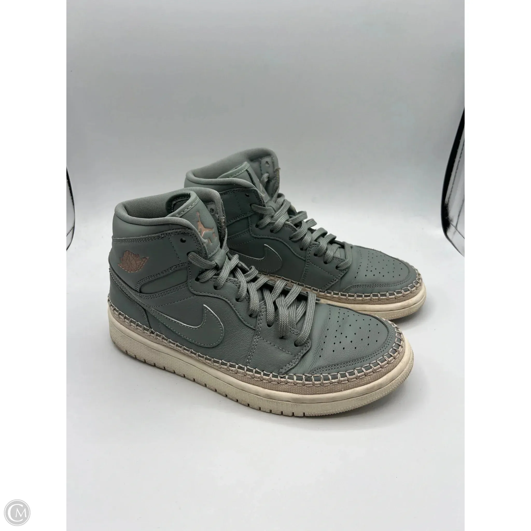 Fairy Step Shoes Luxury Designer By Jordan In Aqua, Size: 8