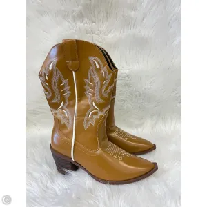 Boots Western By Clothes Mentor In Brown, Size: 6 Breathable Mountain Climber Shock Absorbing