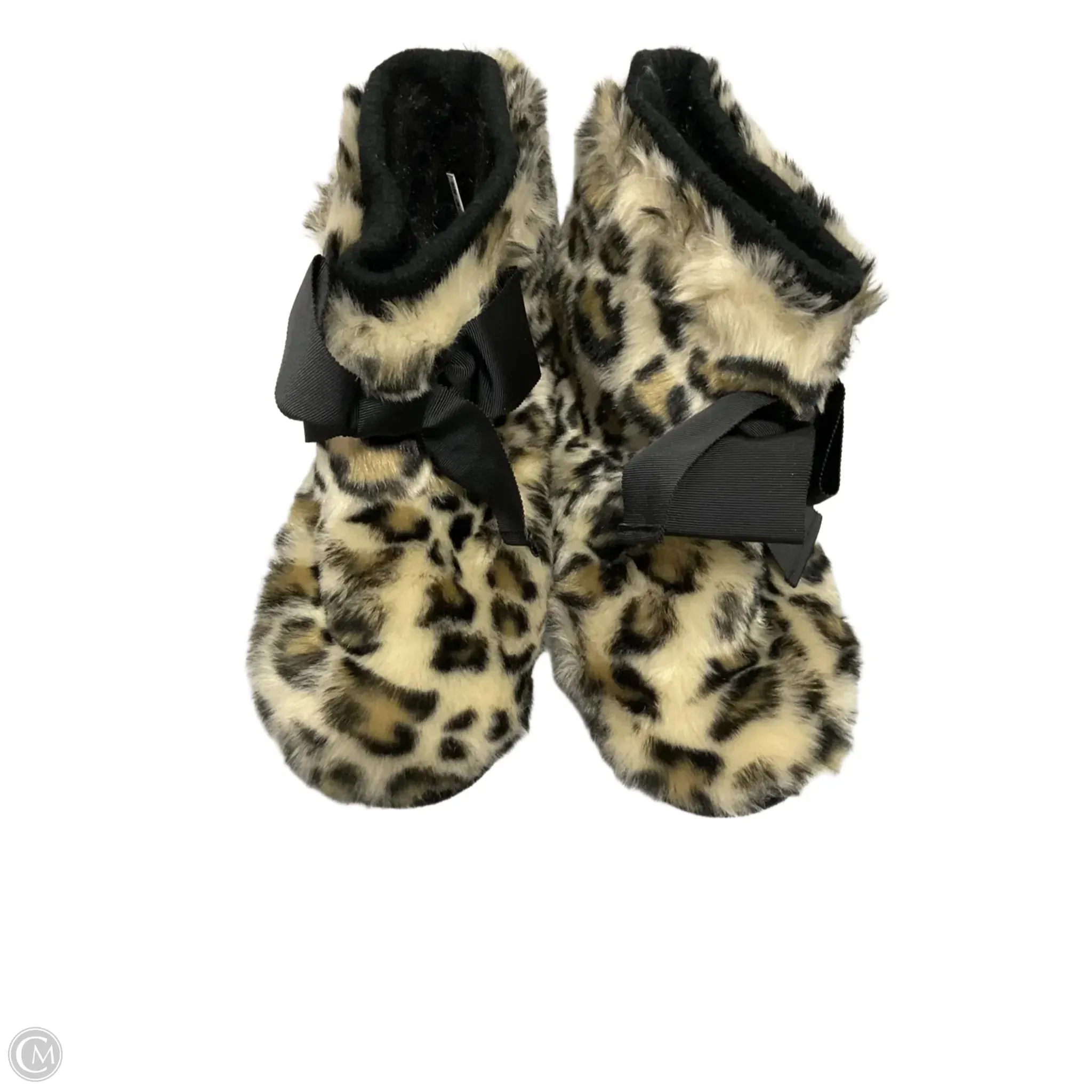 Slippers Designer By Kate Spade In Animal Print, Size: 11 Dinner Look Pond Walk