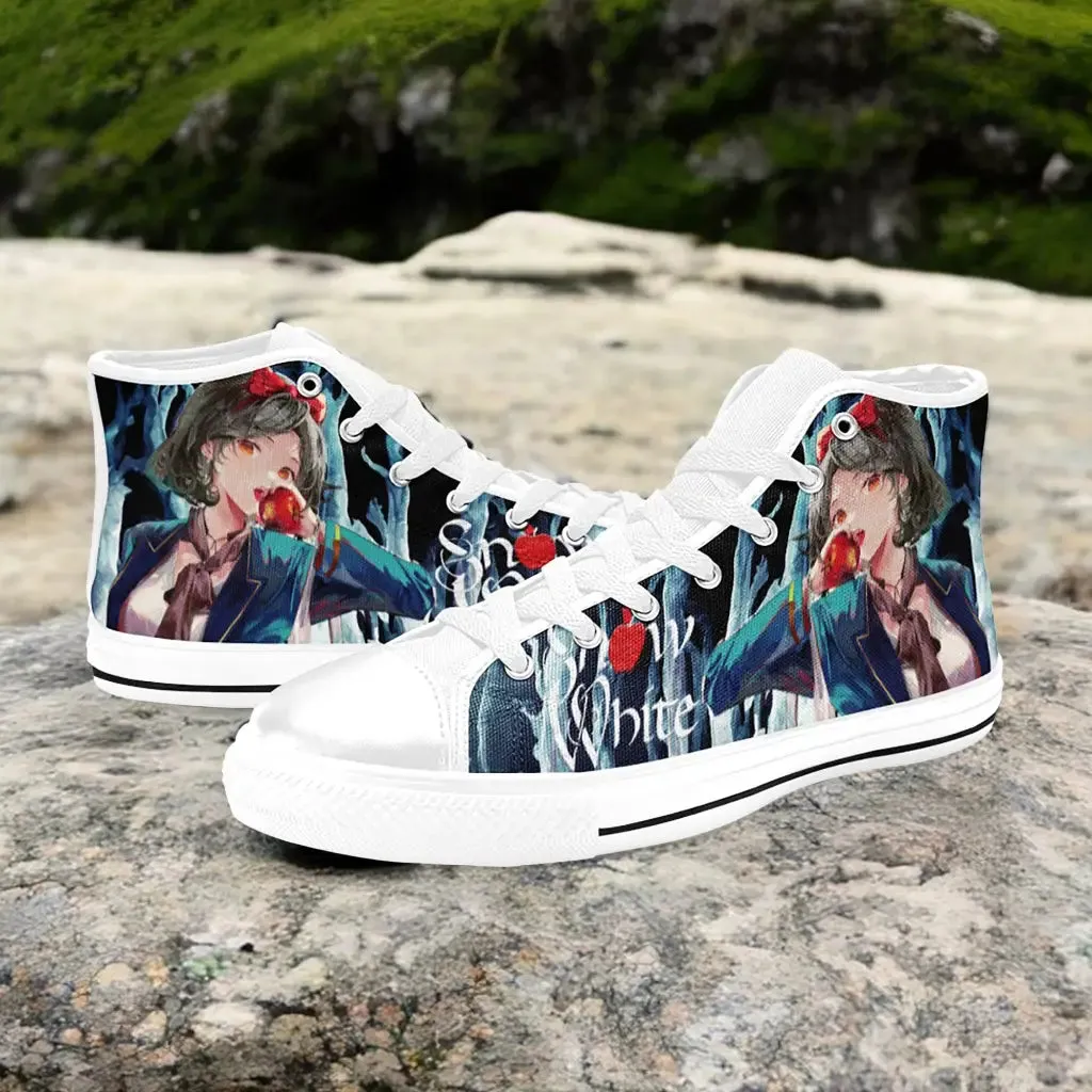 Snow White and the Seven Dwarfs Shoes High Top Sneakers for Kids and Adults