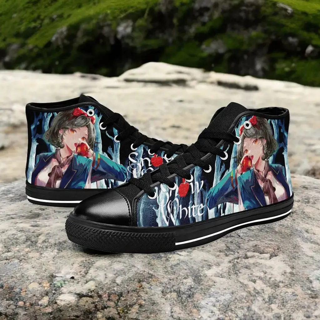 Snow White and the Seven Dwarfs Shoes High Top Sneakers for Kids and Adults