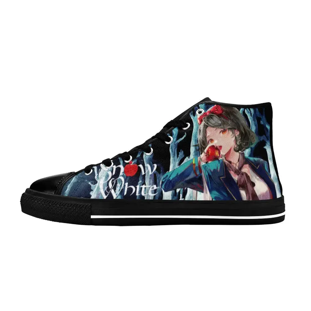 Snow White and the Seven Dwarfs Shoes High Top Sneakers for Kids and Adults