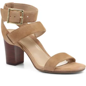 Sofia Suede Heeled Sandals - VION31501 / 318 646