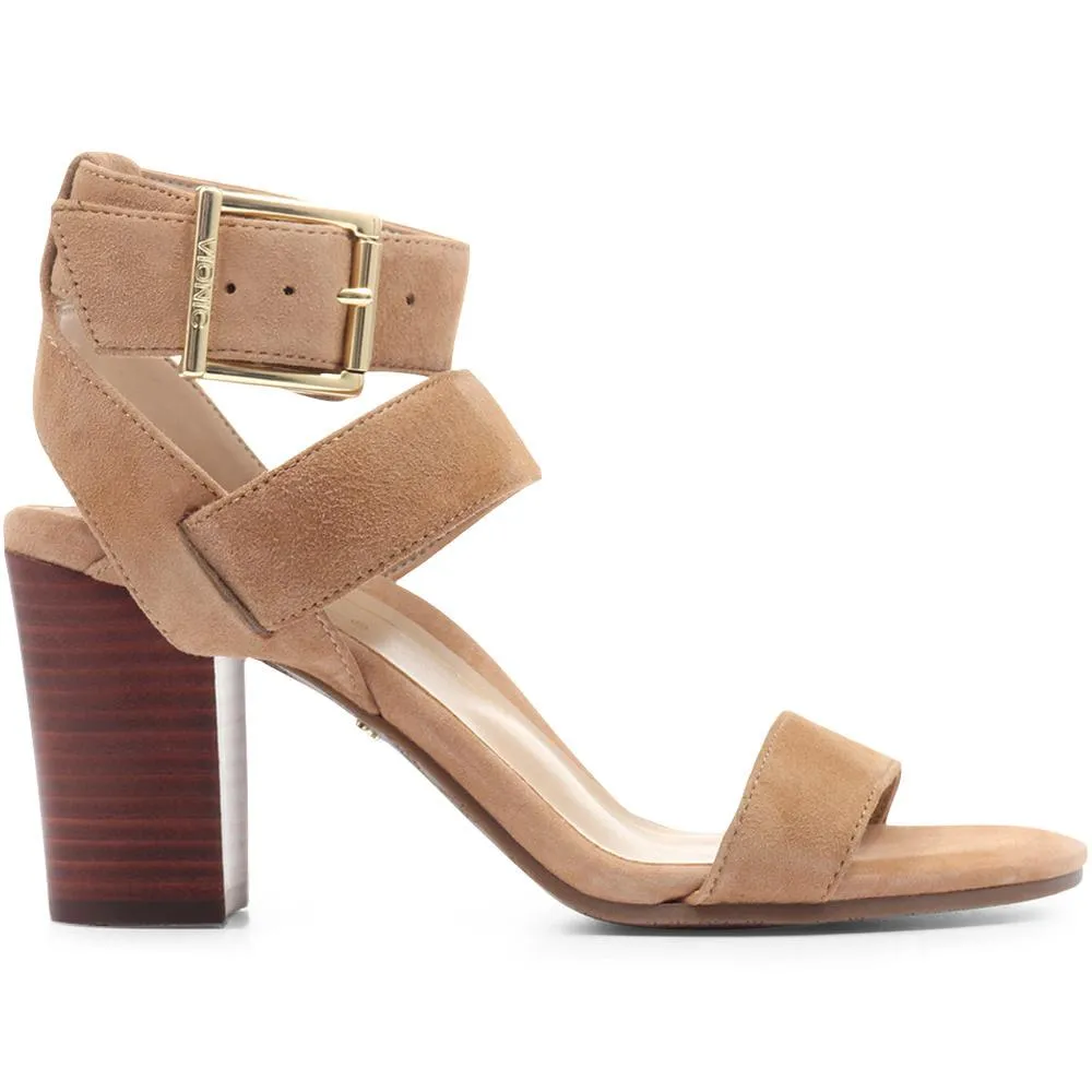 Sofia Suede Heeled Sandals - VION31501 / 318 646