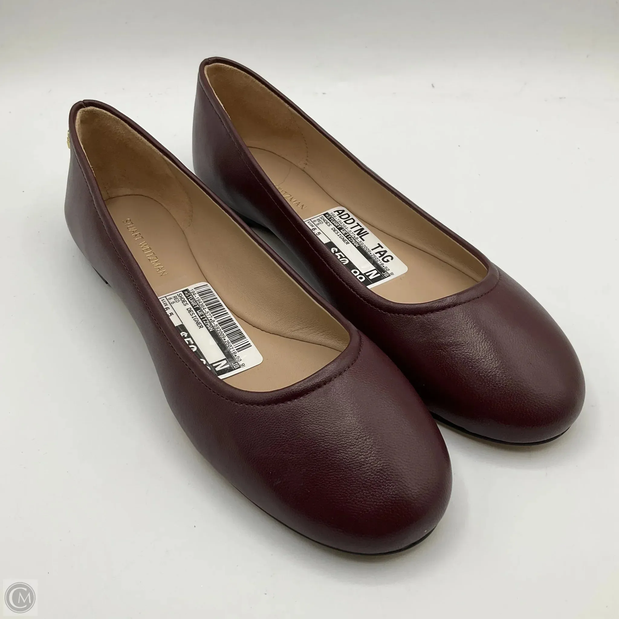 Shoes Designer By Stuart Weitzman In Red, Size: 6.5 Posture Aligning Footbed Heel Stabilizer