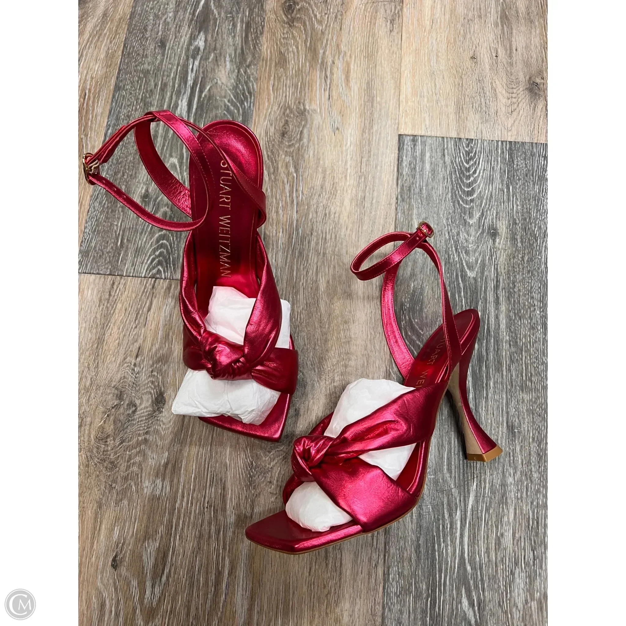 Sandals Designer By Stuart Weitzman In Pink, Size: 10 Star Walk