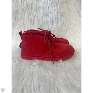 Mountain Strong Shoes Designer By Ugg In Red, Size: 10
