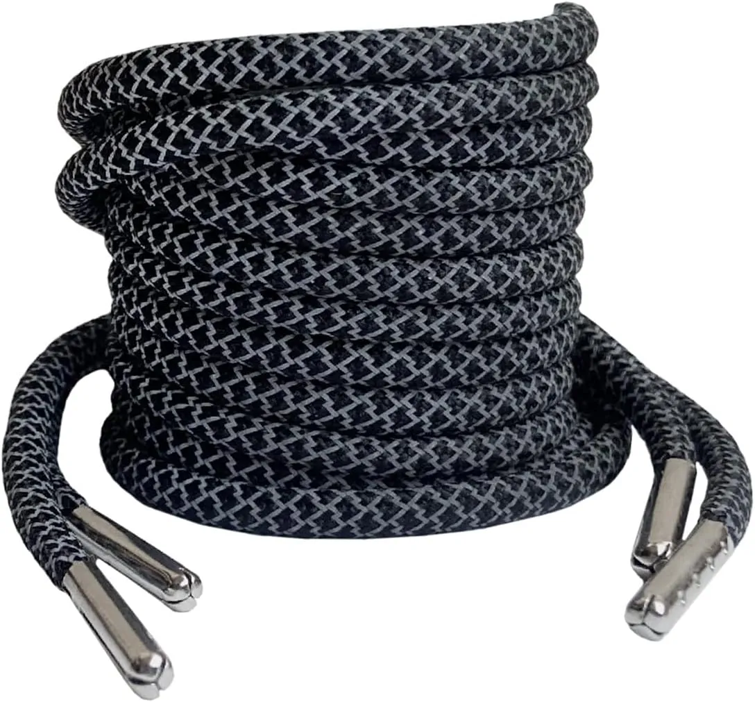 Sport Round Shoe Laces Reflective for Shoes Boots 9 Different Lengths 6 Colors