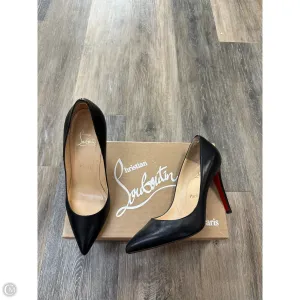 Shoes Luxury Designer By Christian Louboutin In Black, Size: 6.5 Secure Fit Lacing System
