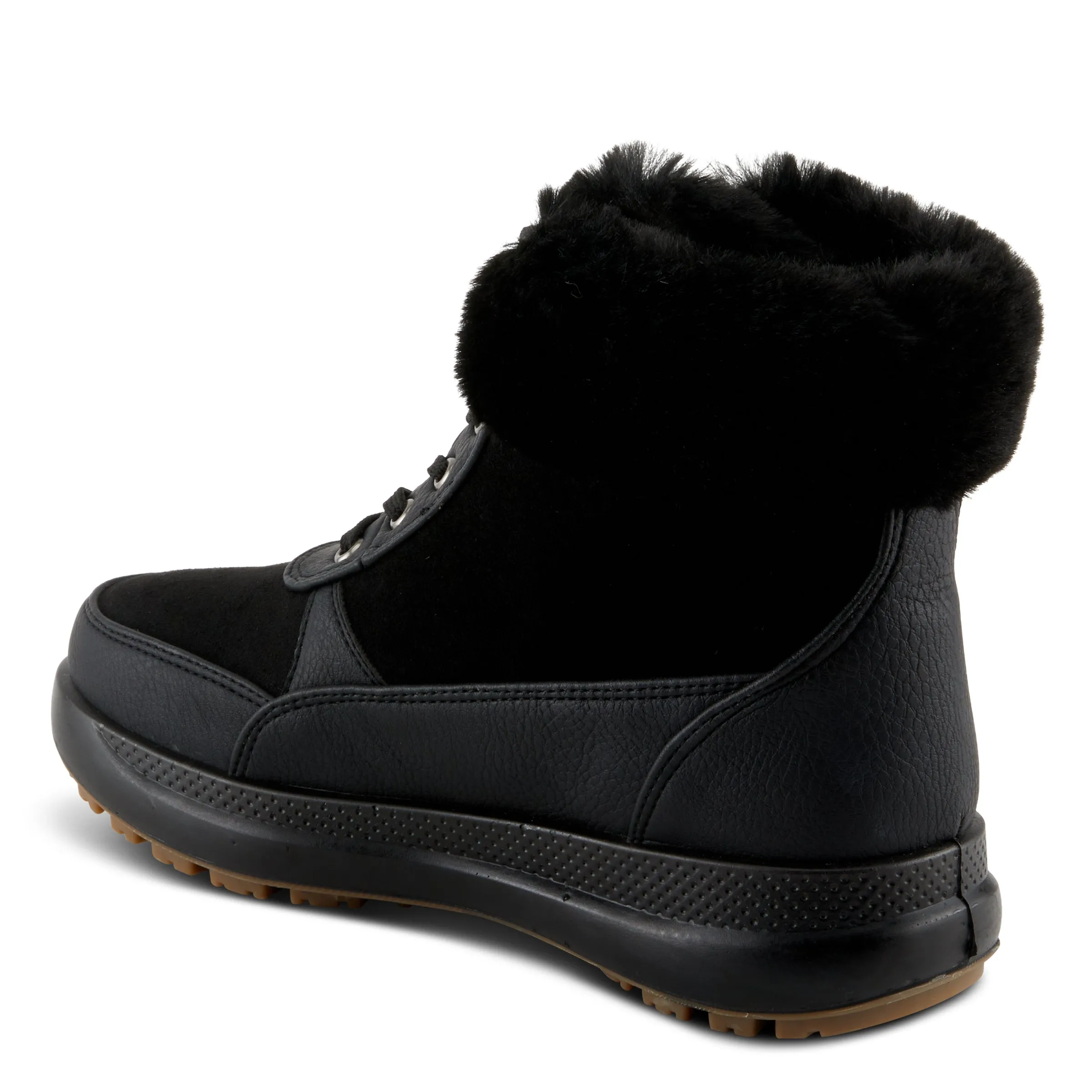 Spring Step Shoes Flexus Burrell Women's Vegan Leather Laceup Platform Boots