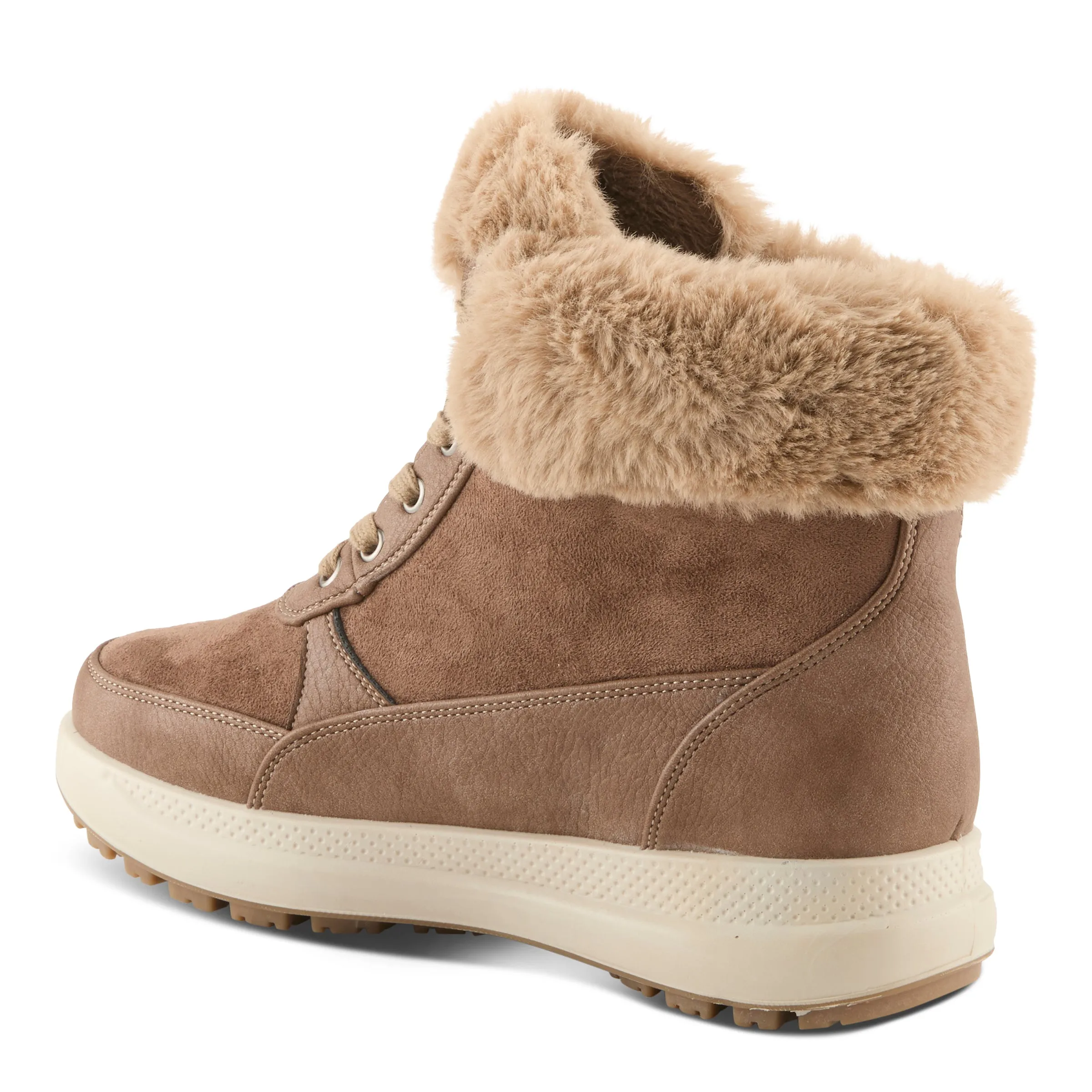 Spring Step Shoes Flexus Burrell Women's Vegan Leather Laceup Platform Boots