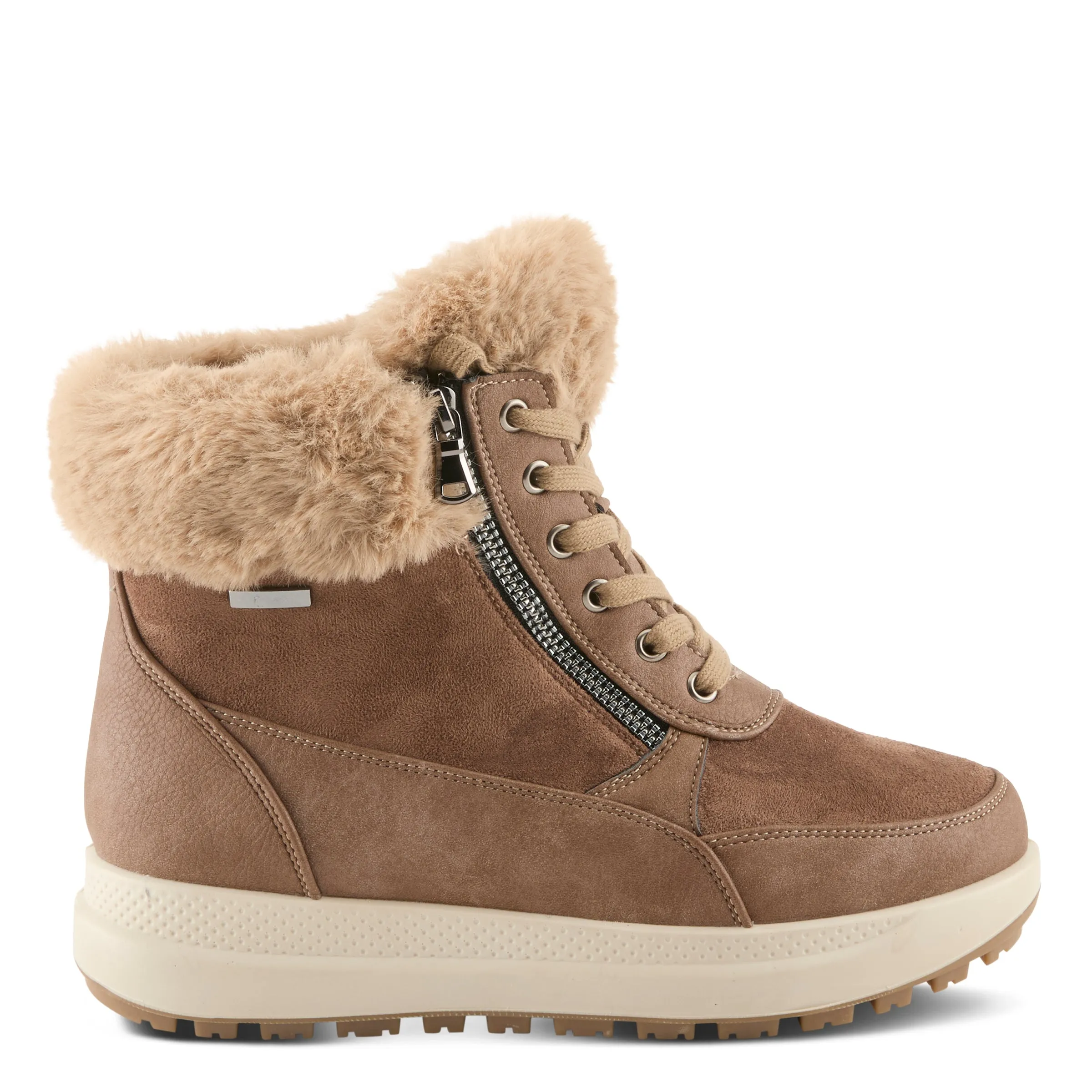 Spring Step Shoes Flexus Burrell Women's Vegan Leather Laceup Platform Boots