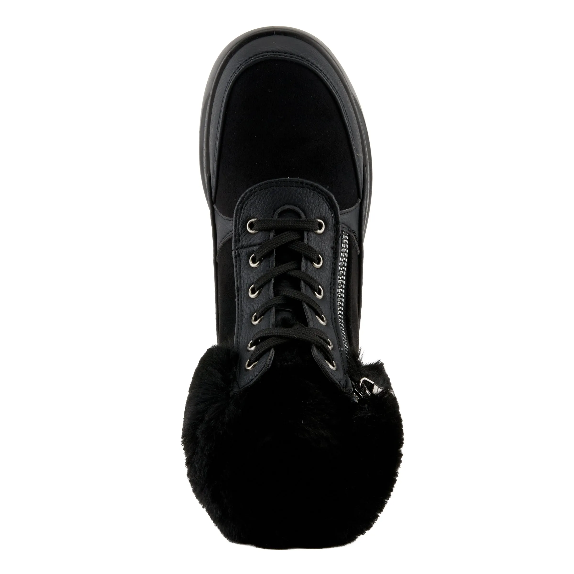 Spring Step Shoes Flexus Burrell Women's Vegan Leather Laceup Platform Boots