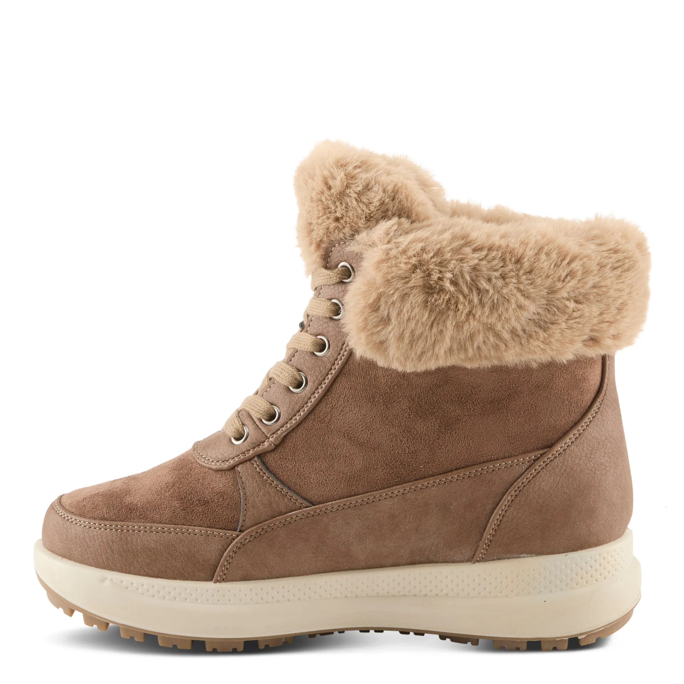 Spring Step Shoes Flexus Burrell Women's Vegan Leather Laceup Platform Boots