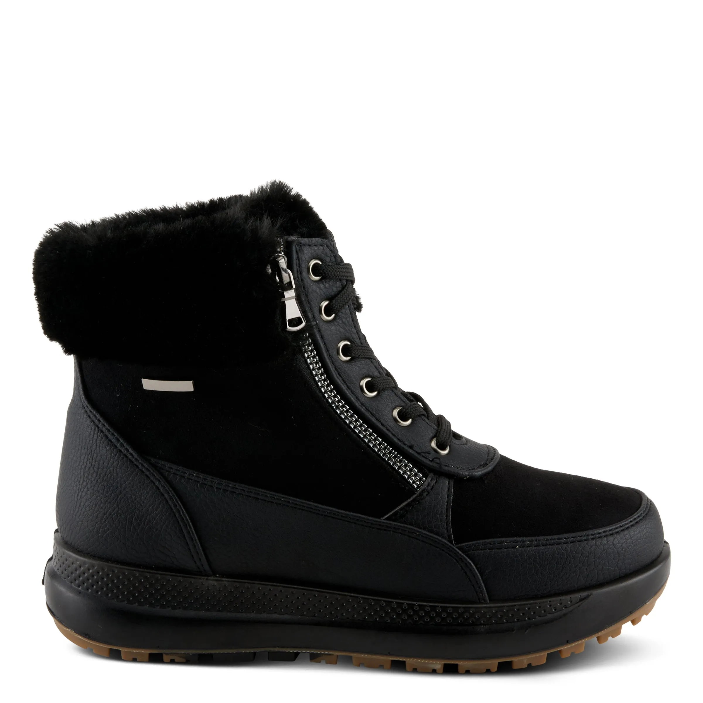 Spring Step Shoes Flexus Burrell Women's Vegan Leather Laceup Platform Boots
