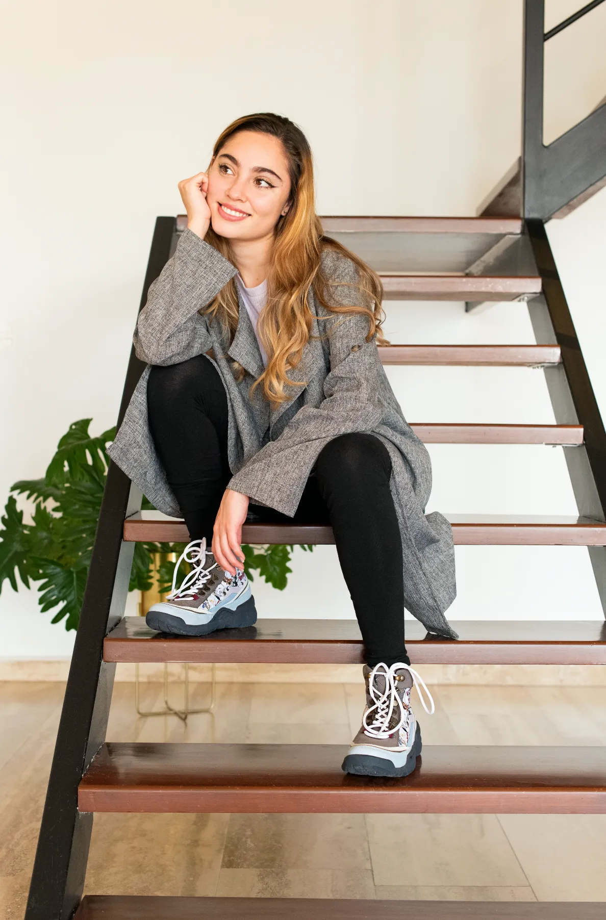 Sturdy sole Shock Absorbing Monterey - Vegan Trekk Boot