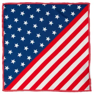 Stars and Stripes Pocket Square