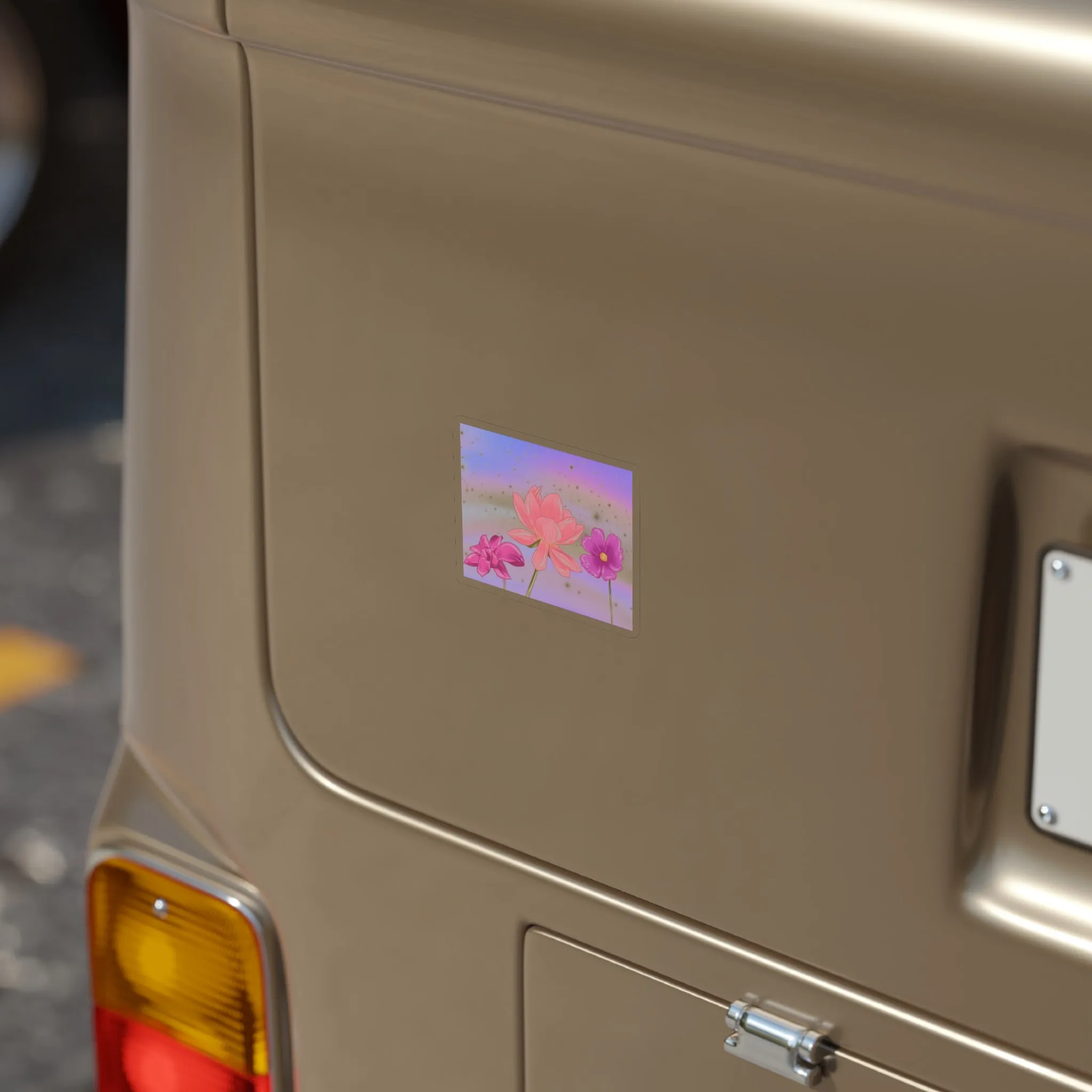 Stickers: Anime Inspired Flower Rainbows