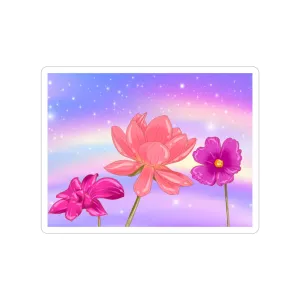 Stickers: Anime Inspired Flower Rainbows