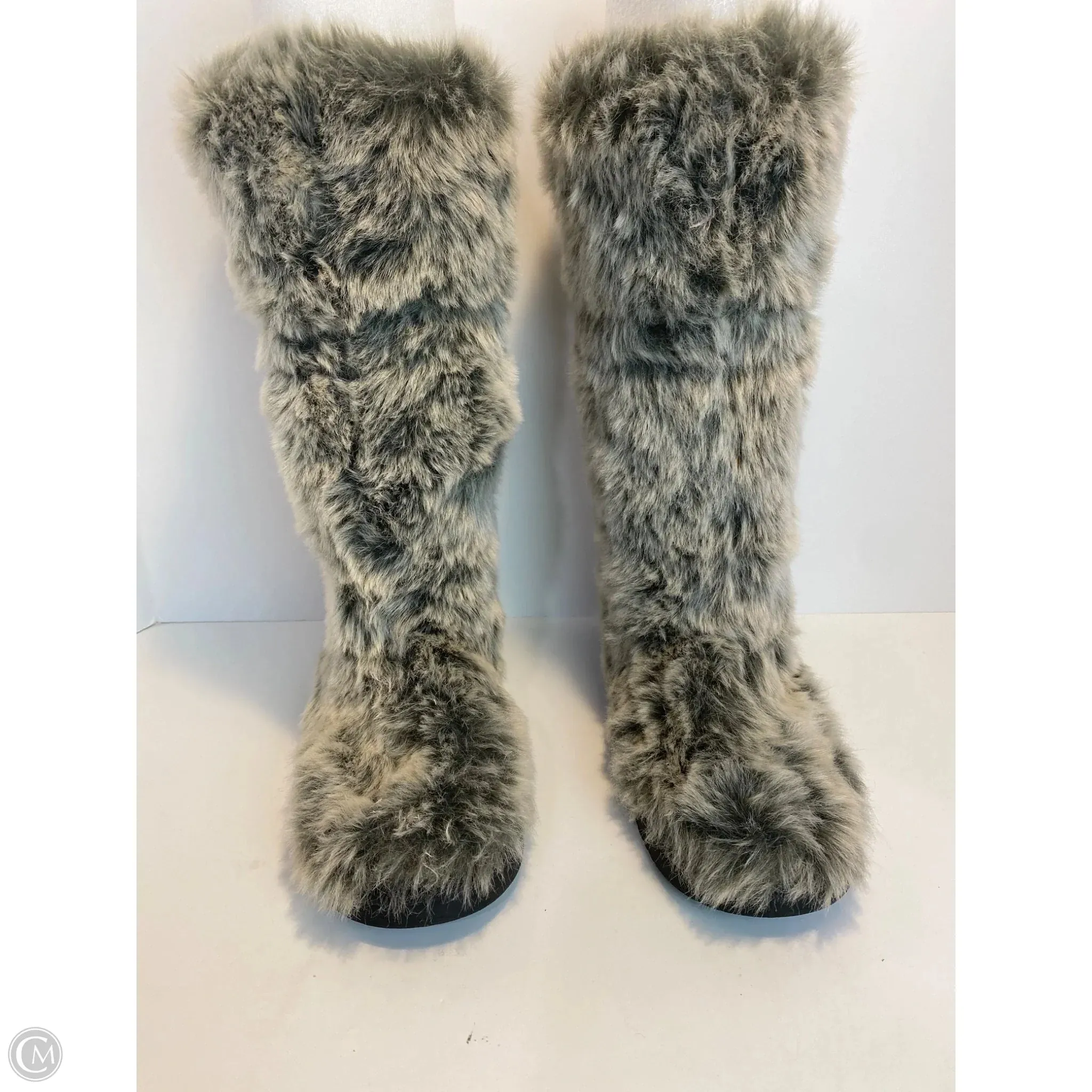 Outback Travel Boots Knee Flats By Union Bay In Grey, Size: 8