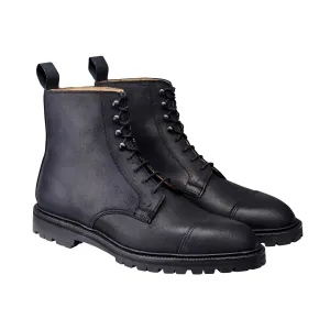 Impact Diffusion Layer Trail Ready Footwear Coniston Black Rough-Out Suede