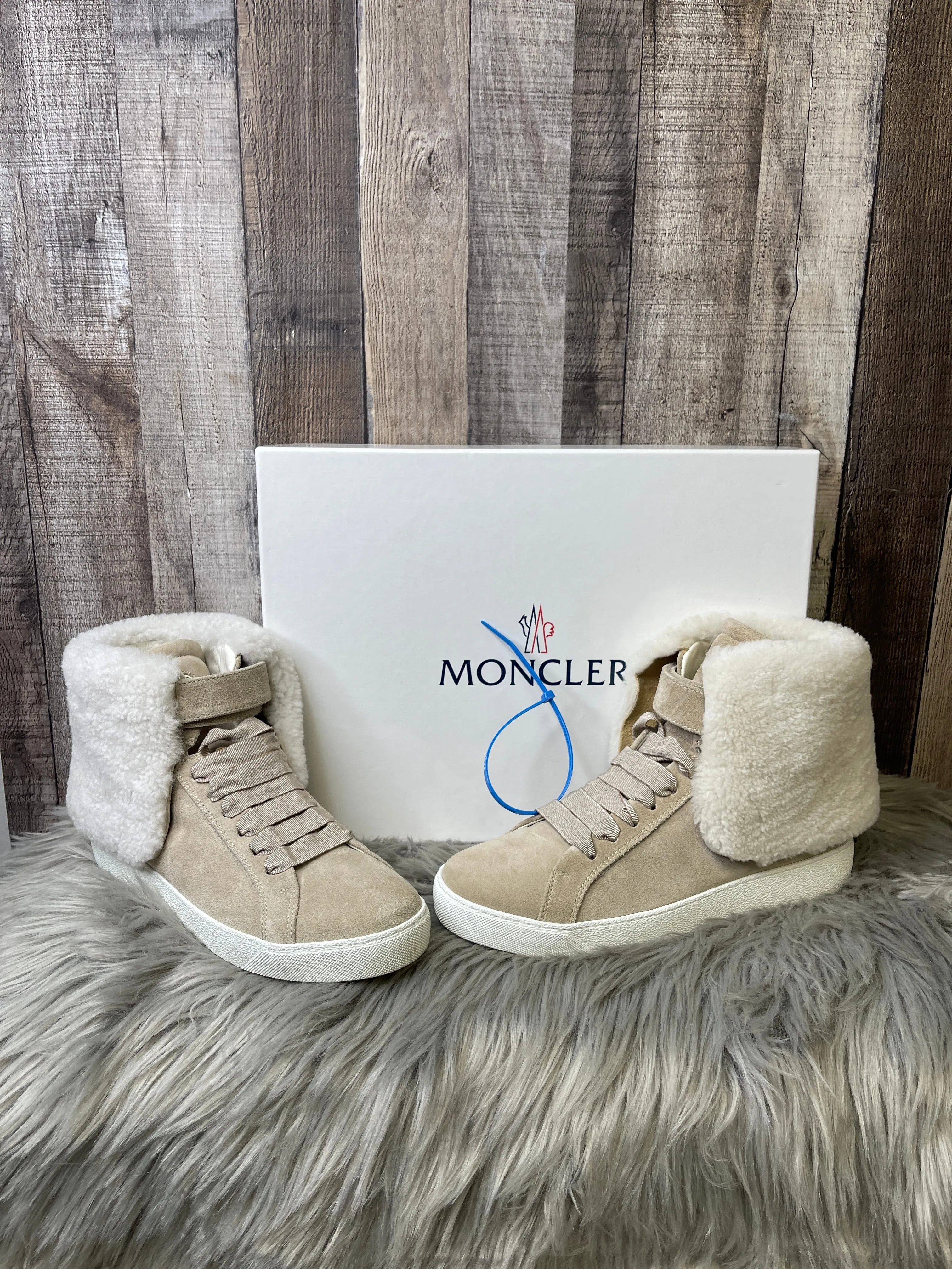 Shoes Luxury Designer By Moncler  Size: 9 Multi Density Foam