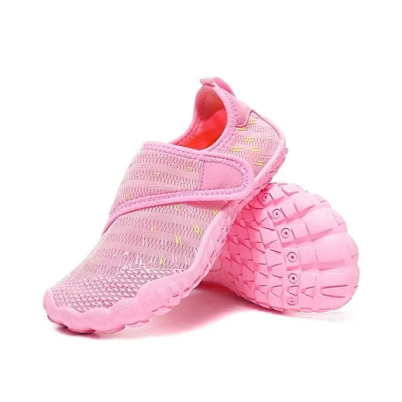 Summer Beach Barefoot Water Shoes for Kids - Quick Drying Aqua Socks