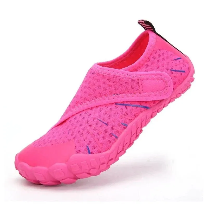 Summer Beach Barefoot Water Shoes for Kids - Quick Drying Aqua Socks