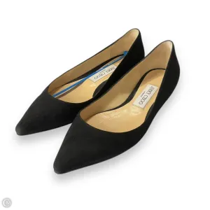 Club Night Shoes Luxury Designer By Jimmy Choo In Black, Size: 6.5