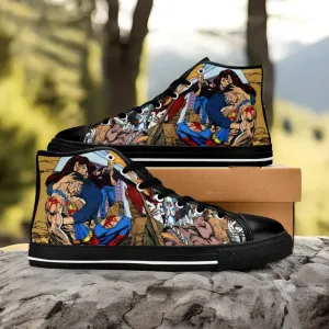 Superman Dead Shoes High Top Sneakers for Kids and Adults