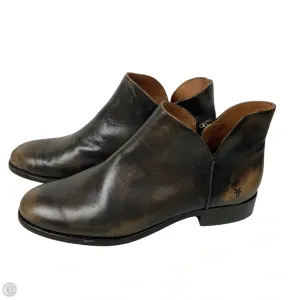 Icon Edge Boots Designer By Frye In Brown, Size: 9.5