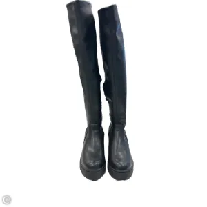 Reinforced Form Mountain Climber Dynamic Cushioning Boots Knee Heels By Clothes Mentor In Black, Size: 8.5