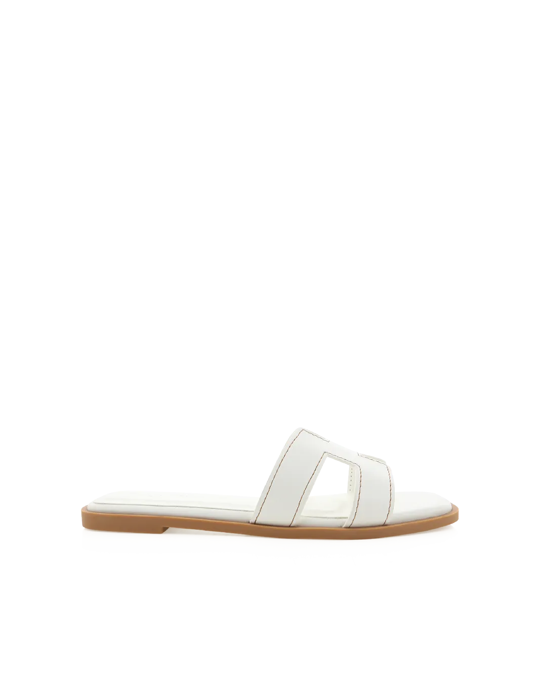 Cozy Walking Flats GORDY - WHITE-TAN