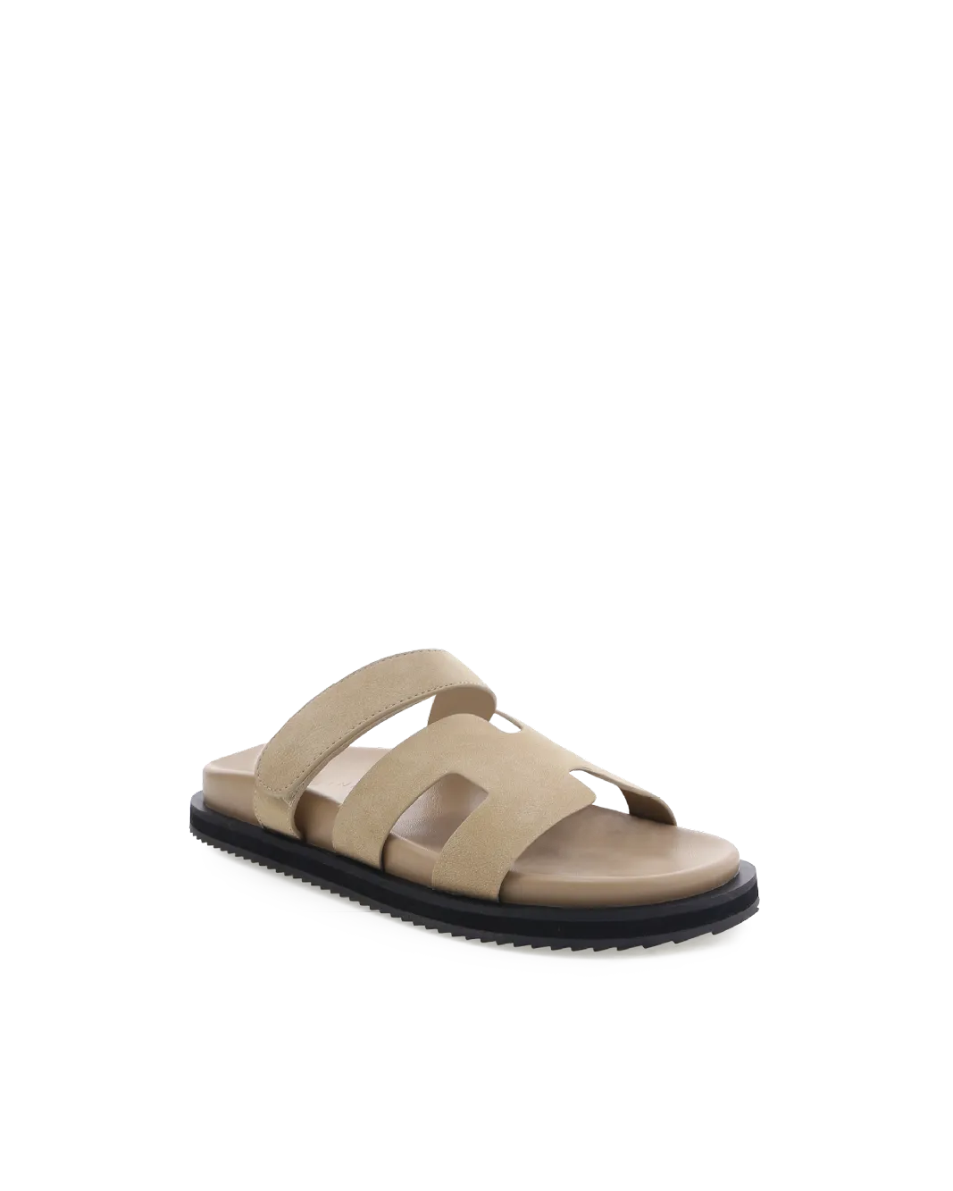 Durable Flats Timeless Design Flats THEO - TAUPE NUBUCK