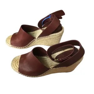 Sandals Luxury Designer By Celine In Purple, Size: 38 Anti Odor Technology