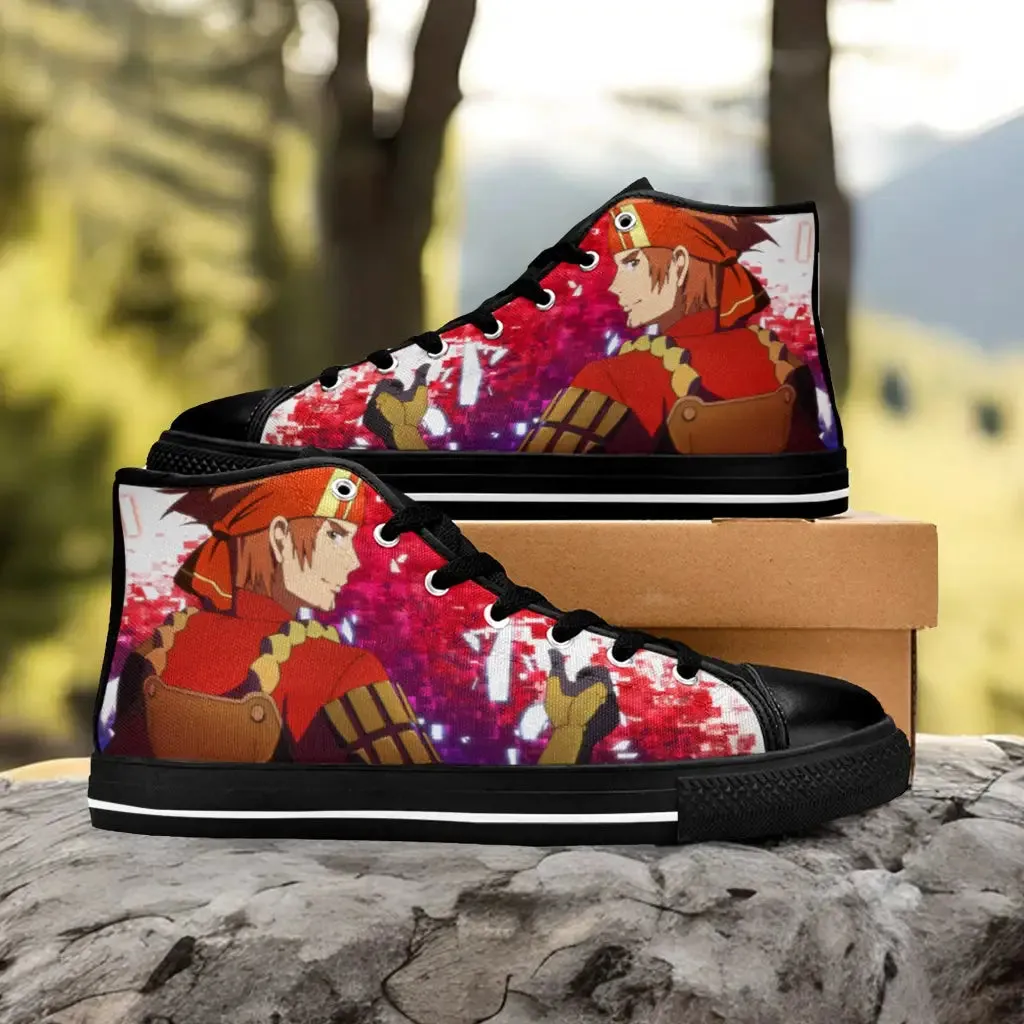 Sword Art Online Klein Shoes High Top Sneakers for Kids and Adults