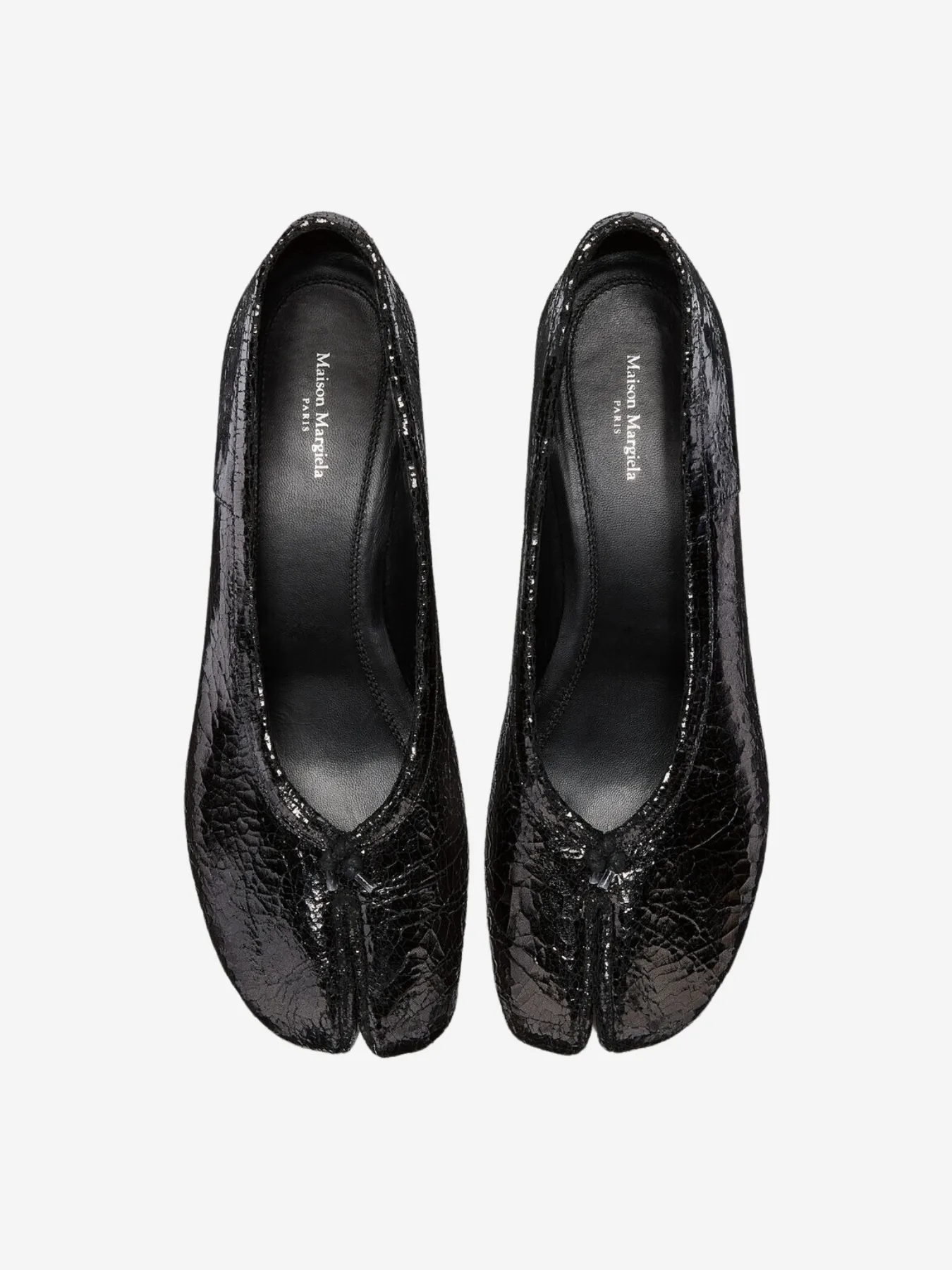 Tabi Broken Mirror New Ballerina - Dark Grey