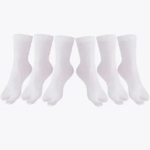 Tabi White Socks (3 Pairs)