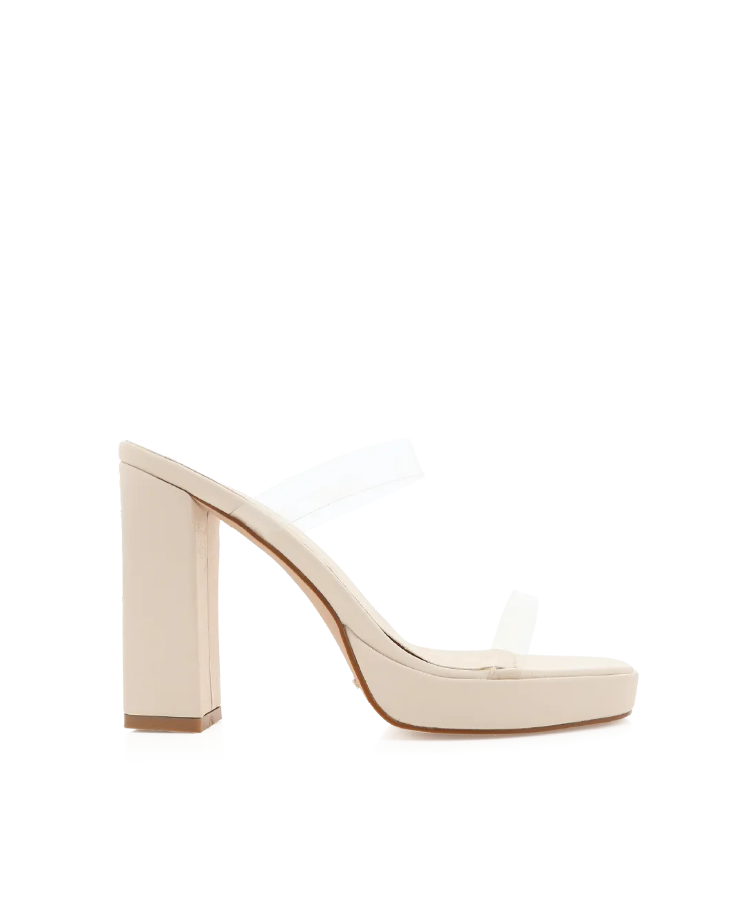 Luxury heels TAMIRA - BONE-CLEAR