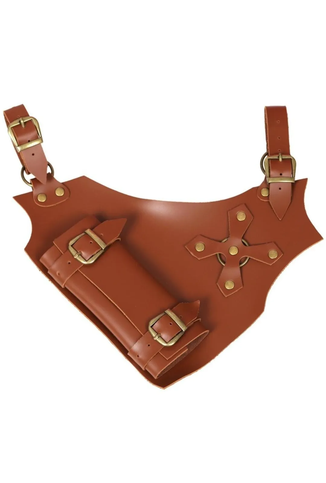 Tan Brown Sword Waist Scabbard Sheath