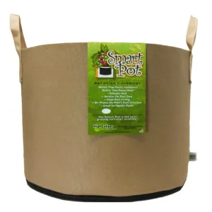 Tan Smart Pot with Handles 15 gallons