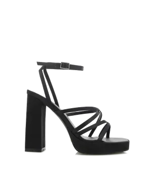 Feminine Touch TAVOLO - BLACK SATIN