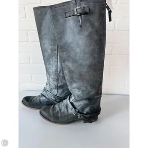 Boots Knee Flats By Steve Madden In Grey, Size: 9 Ice Road Ultra Comfort