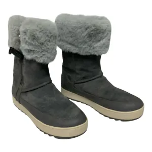 Enhanced grip Boots Designer By Koolaburra By Ugg In Grey, Size: 10