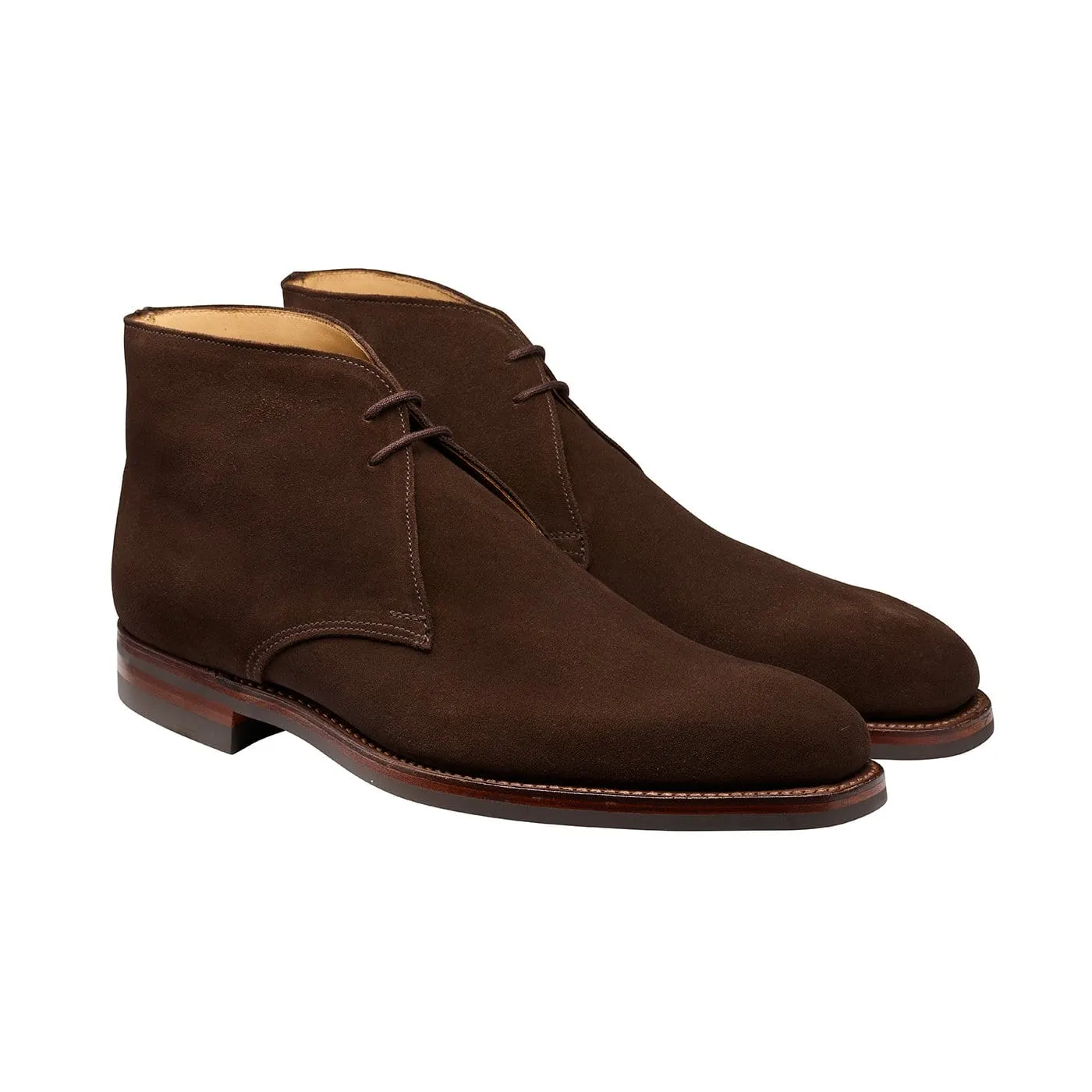 Tetbury Dark Brown Suede Protective Finish Winter Walker