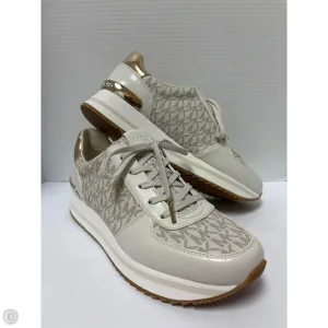 Shoes Designer By Michael Kors In Beige, Size: 9.5 Sand Move Strap Mode