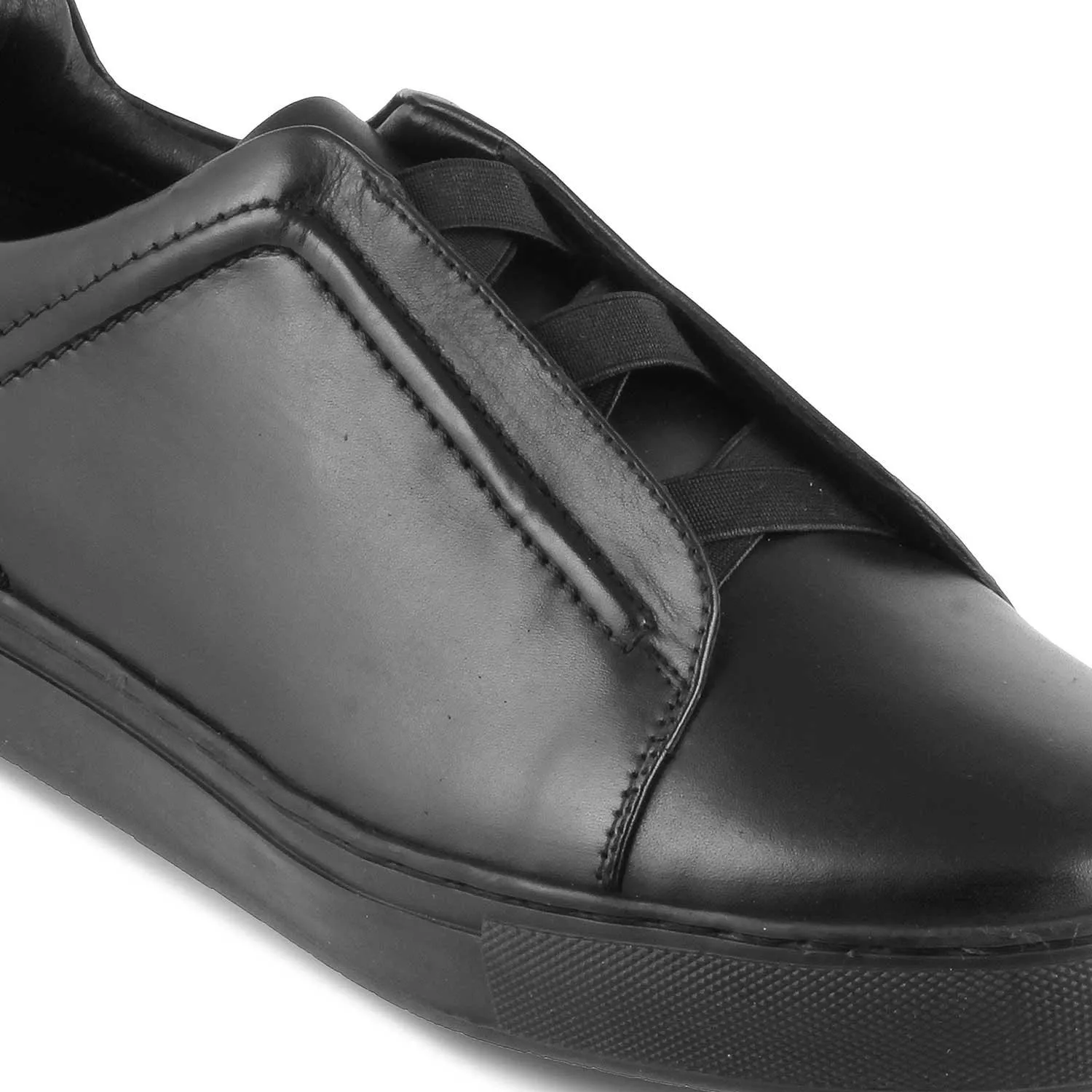 The Batistini Black Men's Sneakers Tresmode