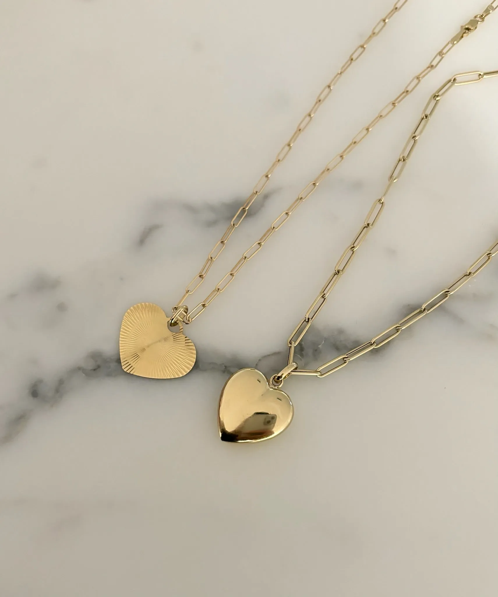 The Roxy Puffed Heart Charm
