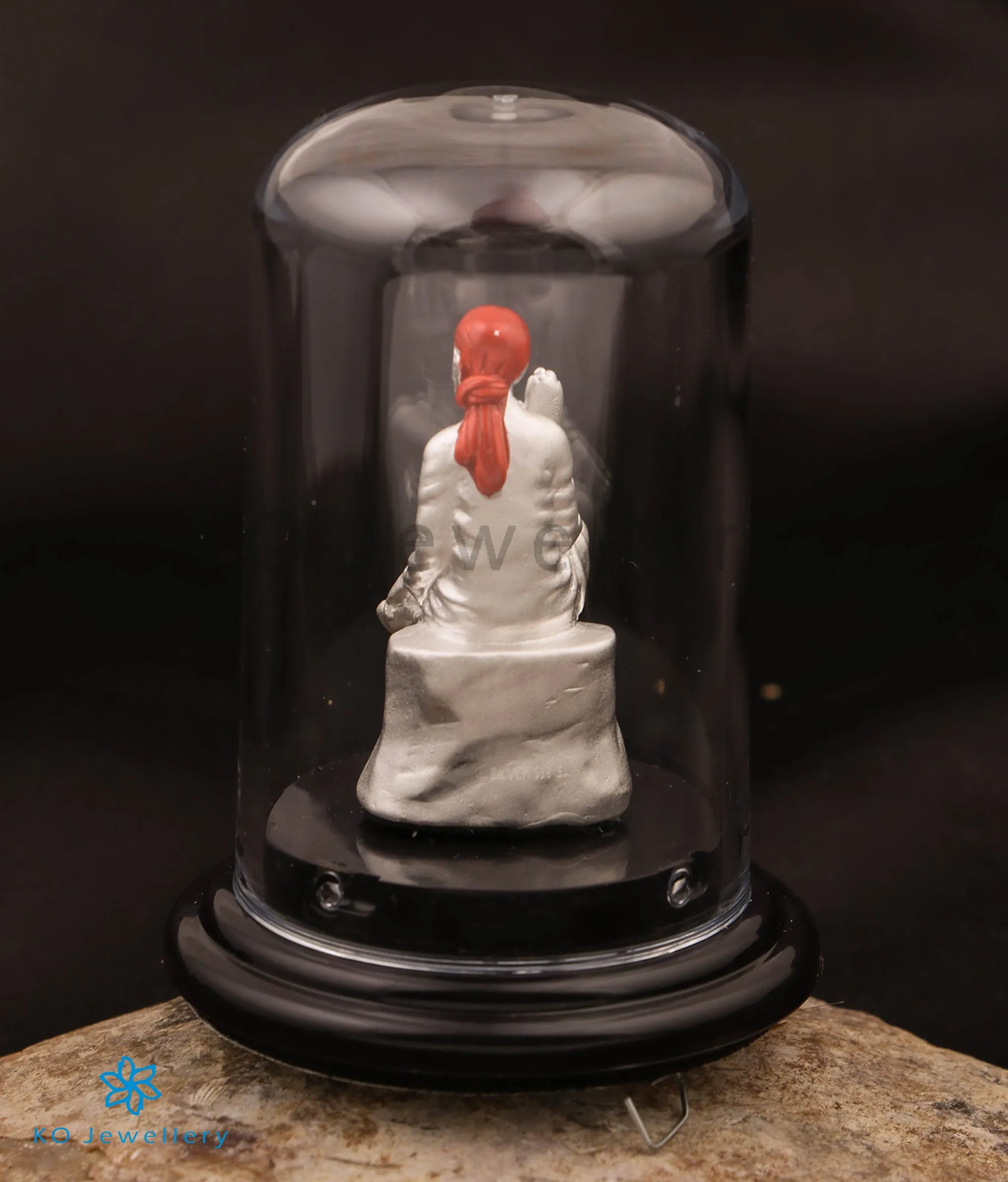 The Shri Sai Baba 999 Pure Silver Idol (2.75 inches)